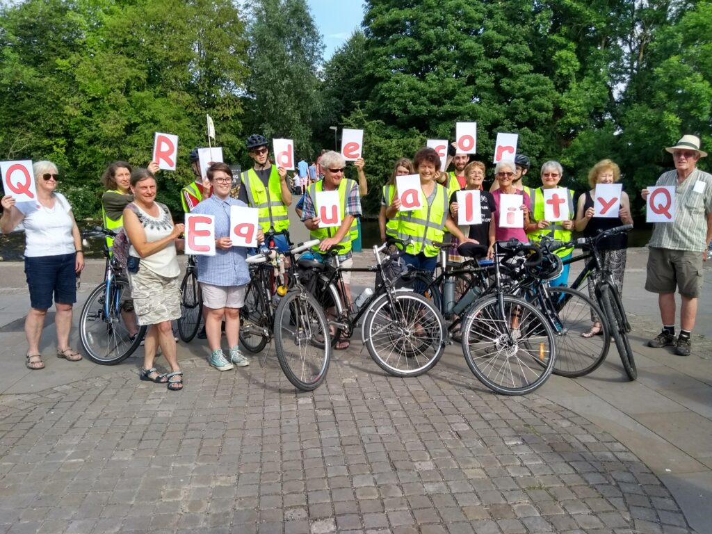 Ride for Equality and the Common Good' July 2018.